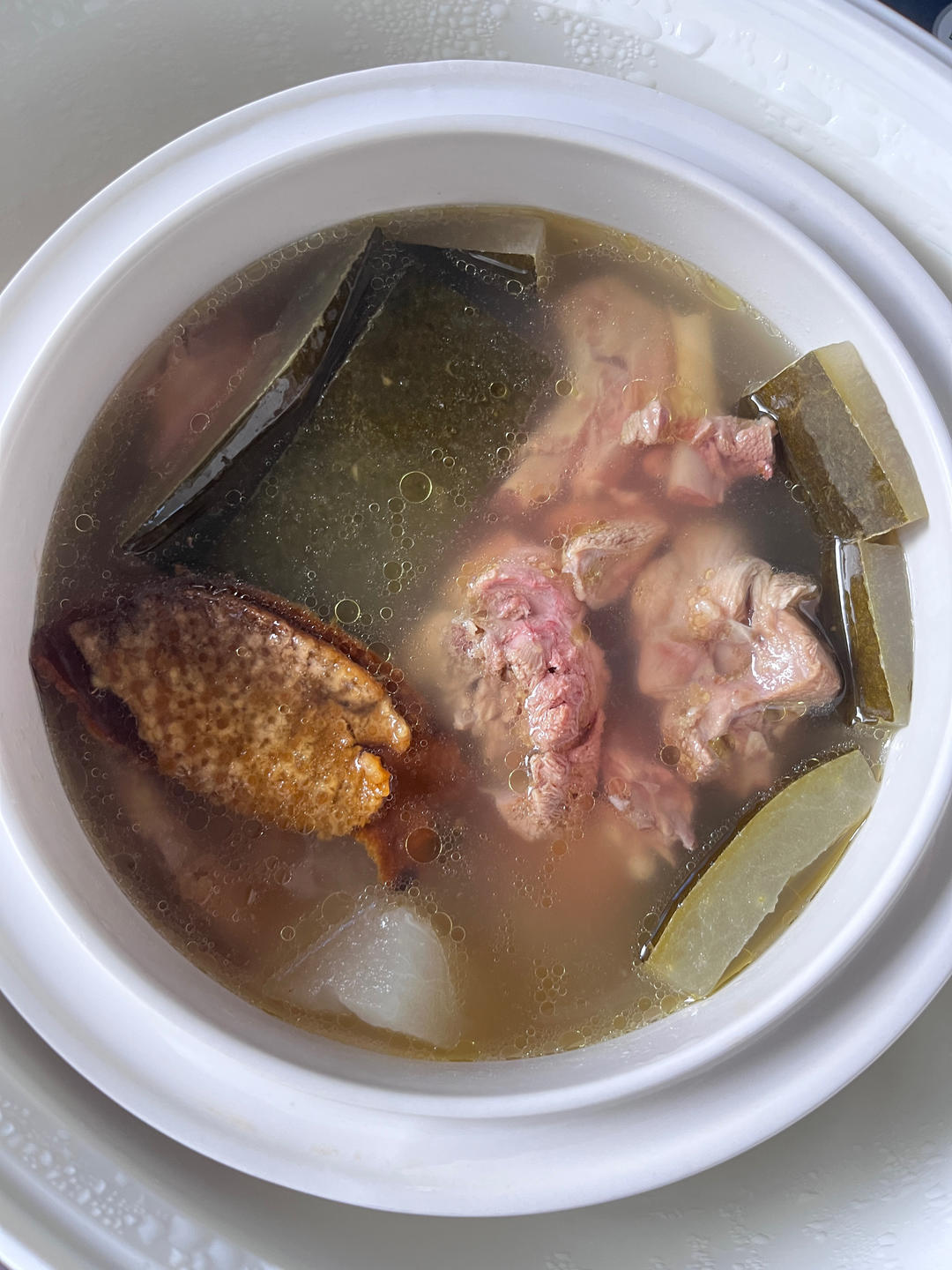 陈皮麦冬薏米老鸭冬瓜汤