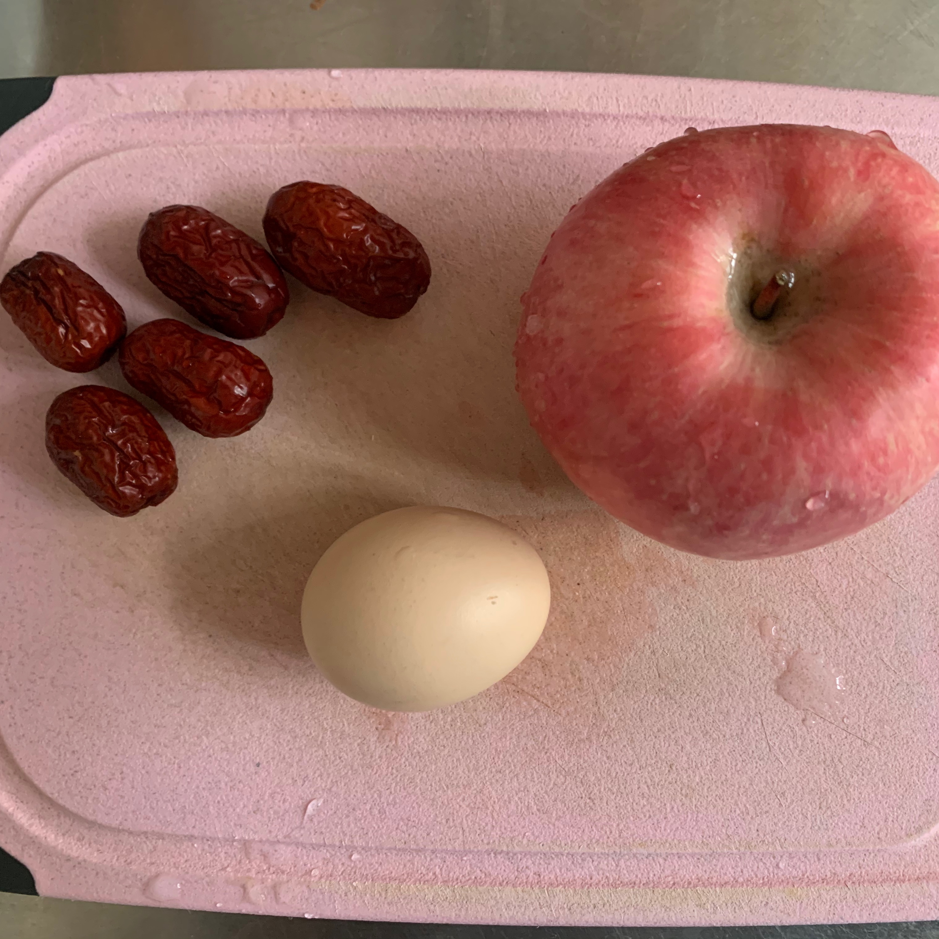 宝宝辅食苹果红枣糕的做法 步骤1