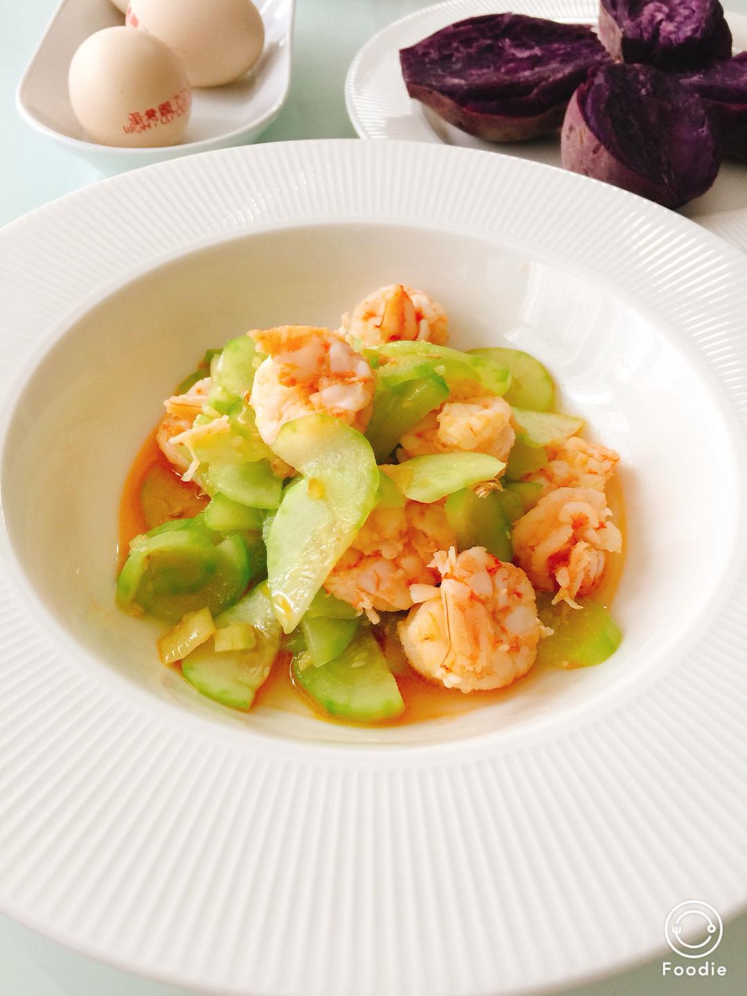 虾仁炒黄瓜片的做法