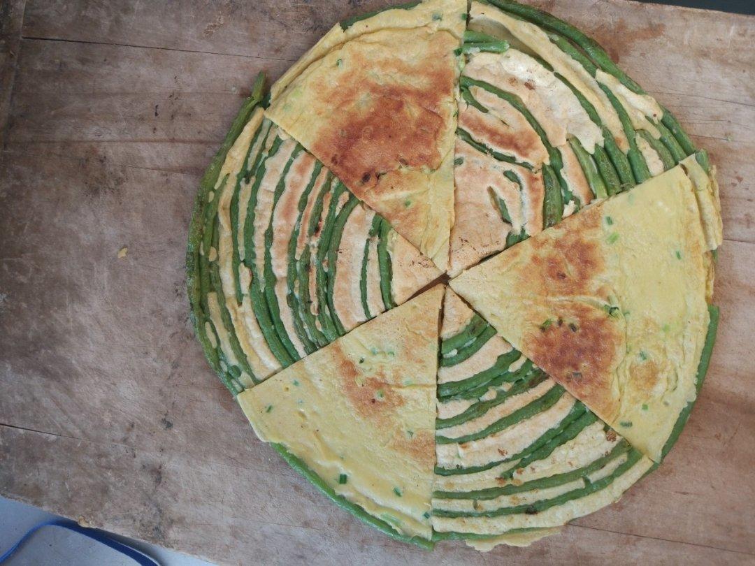 豇豆鸡蛋🥚饼