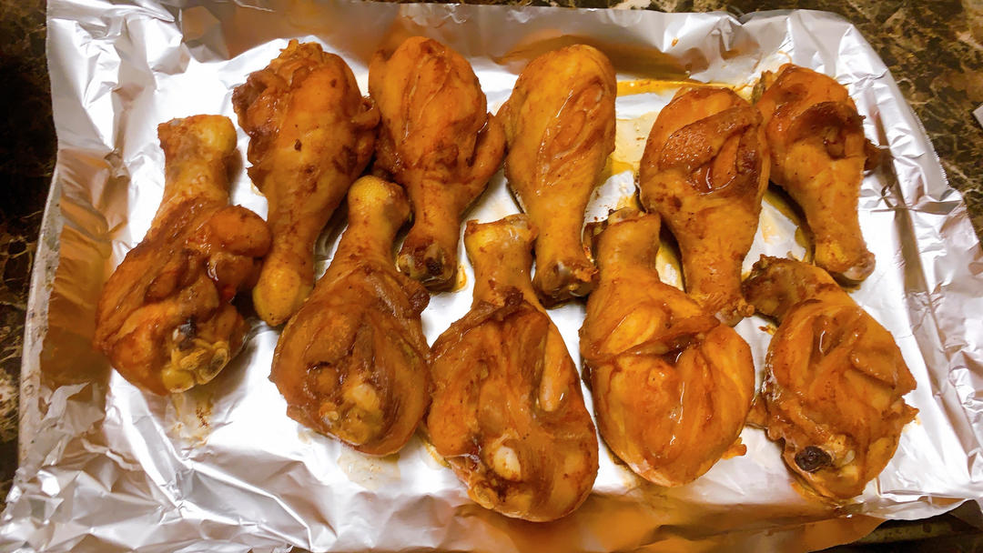 ohlalajoyce做的新奥尔良烤鸡腿