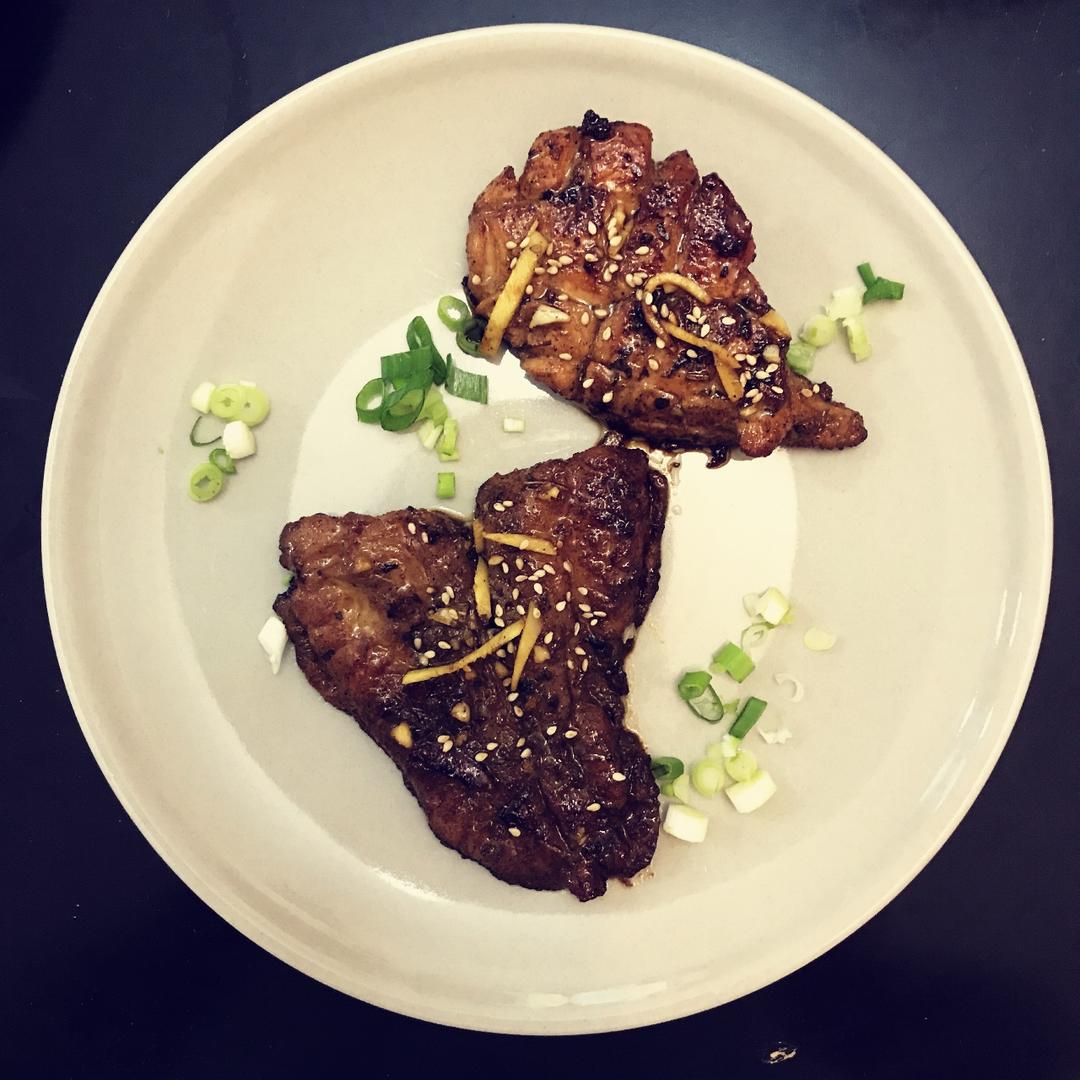 中西结合的料理--香煎巴沙鱼排