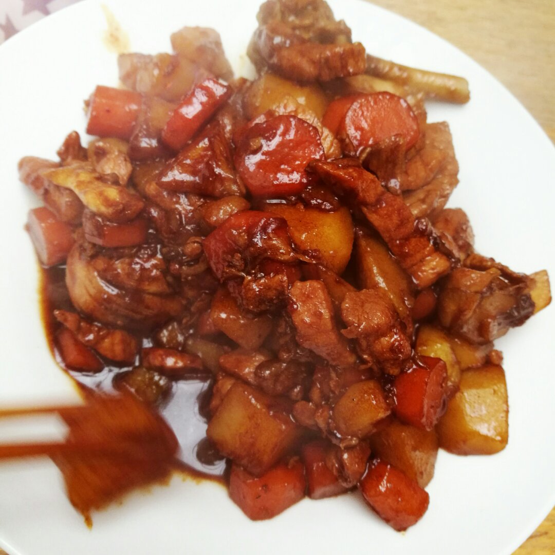 土豆烧肉