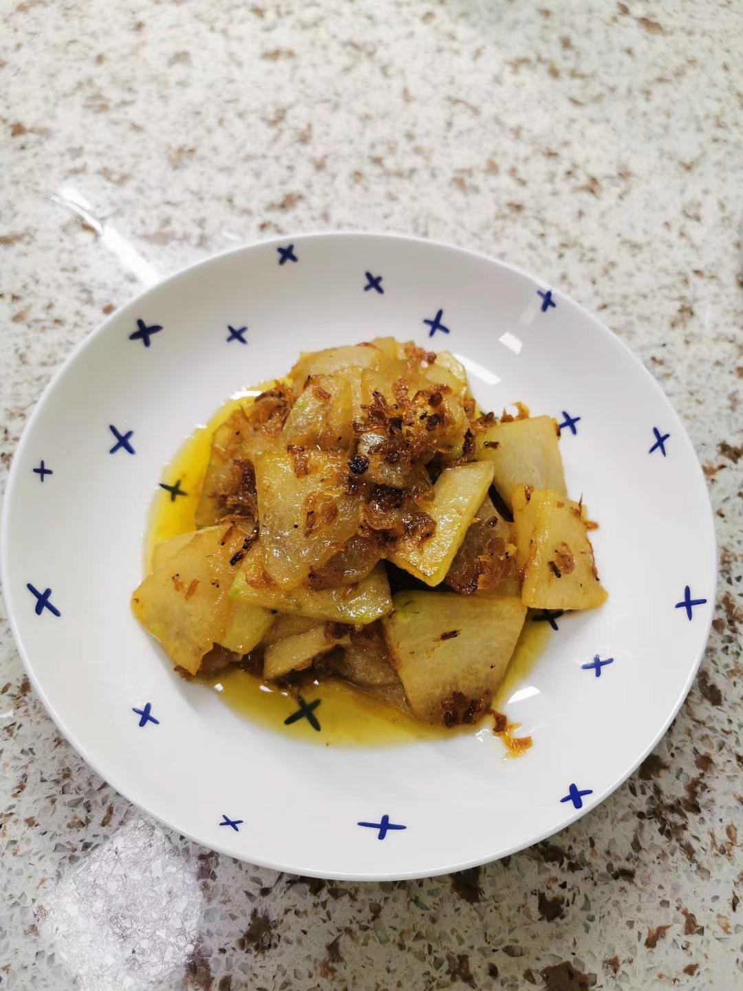 虾皮冬瓜的做法