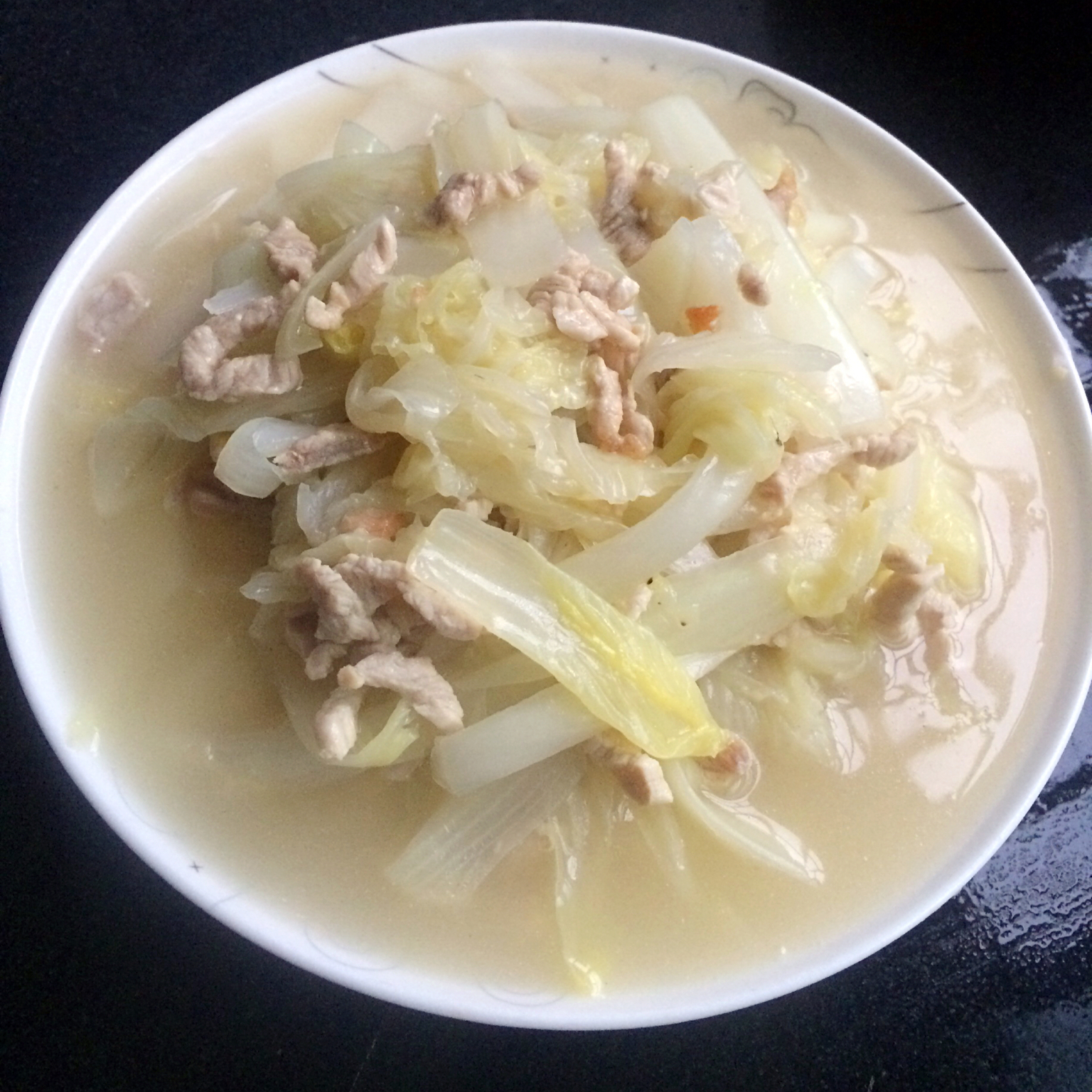 蜡笔小旧q做的白菜肉丝