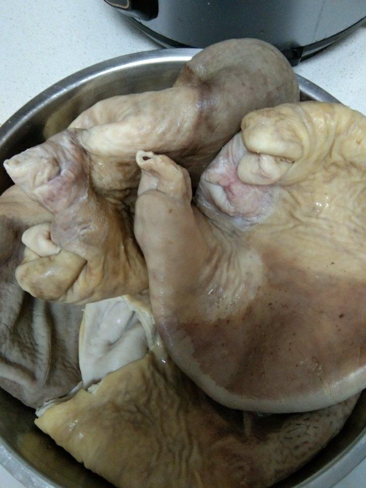 养胃山药猪肚汤、猪肚鸡汤（含猪肚清洗方法）