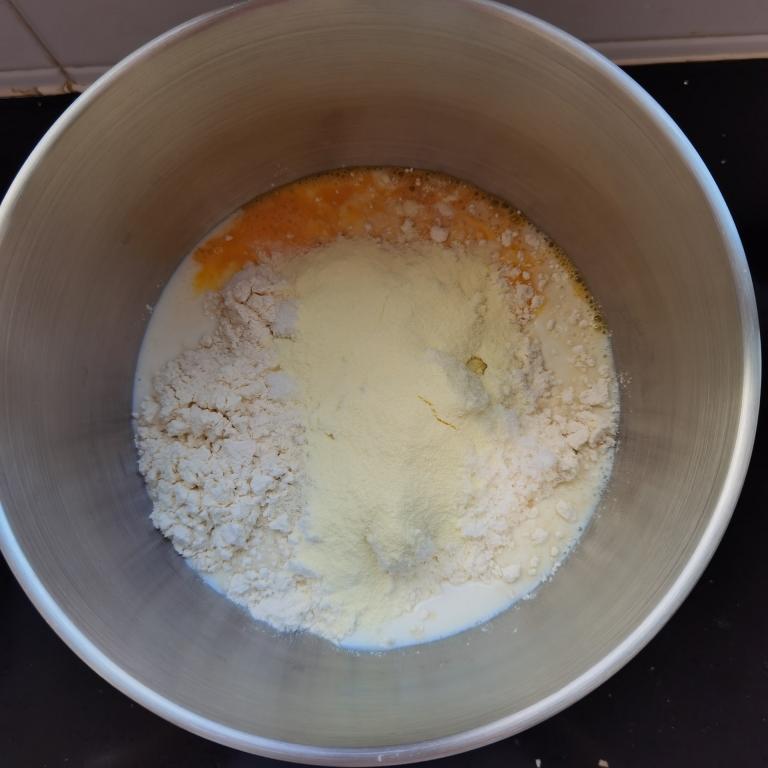 纯奶手撕吐司的做法 步骤1