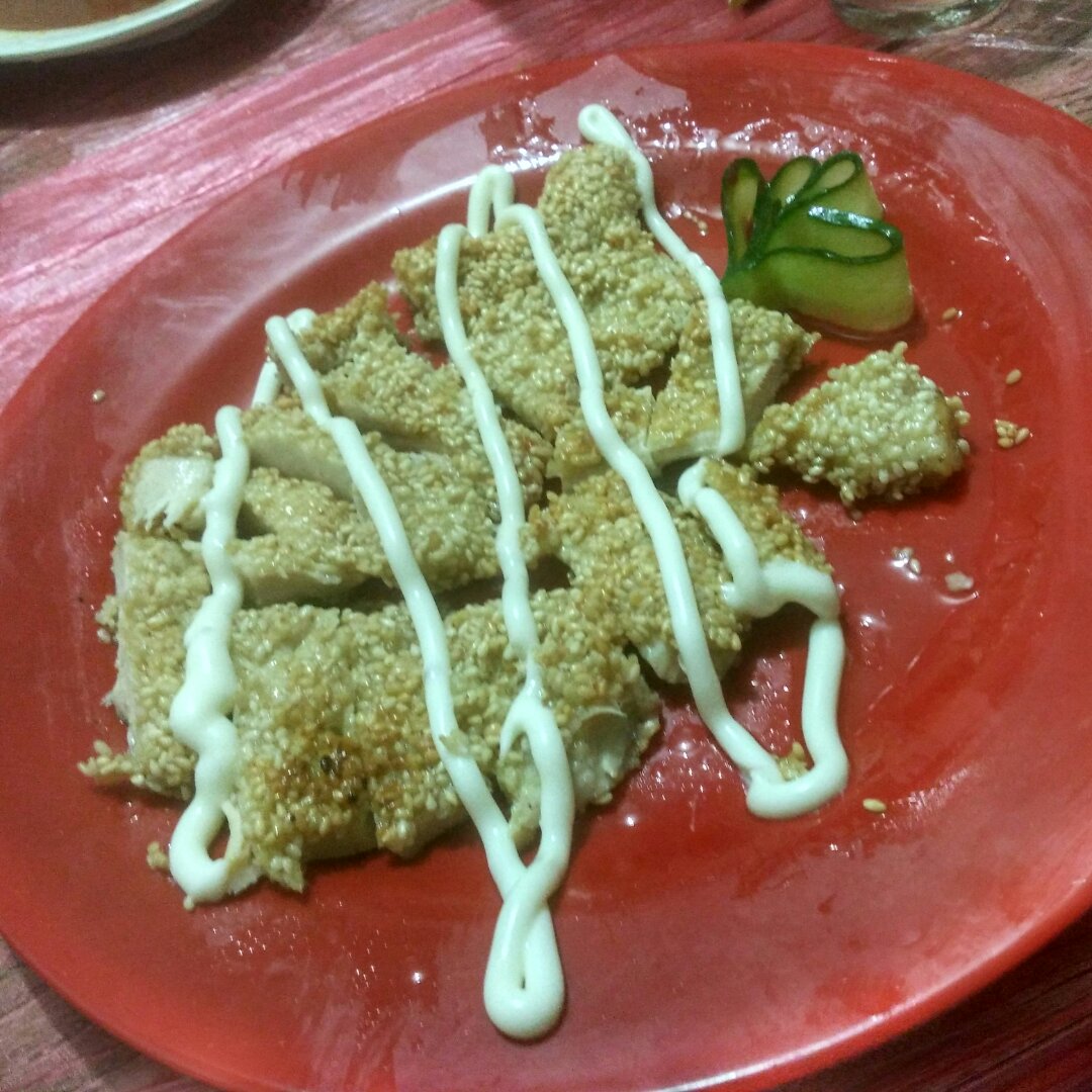 芝麻煎鸡胸