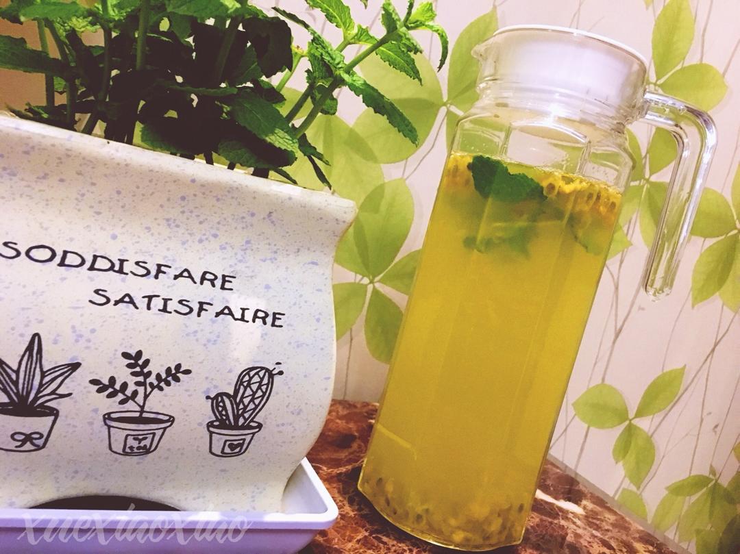 百香果蜂蜜茶