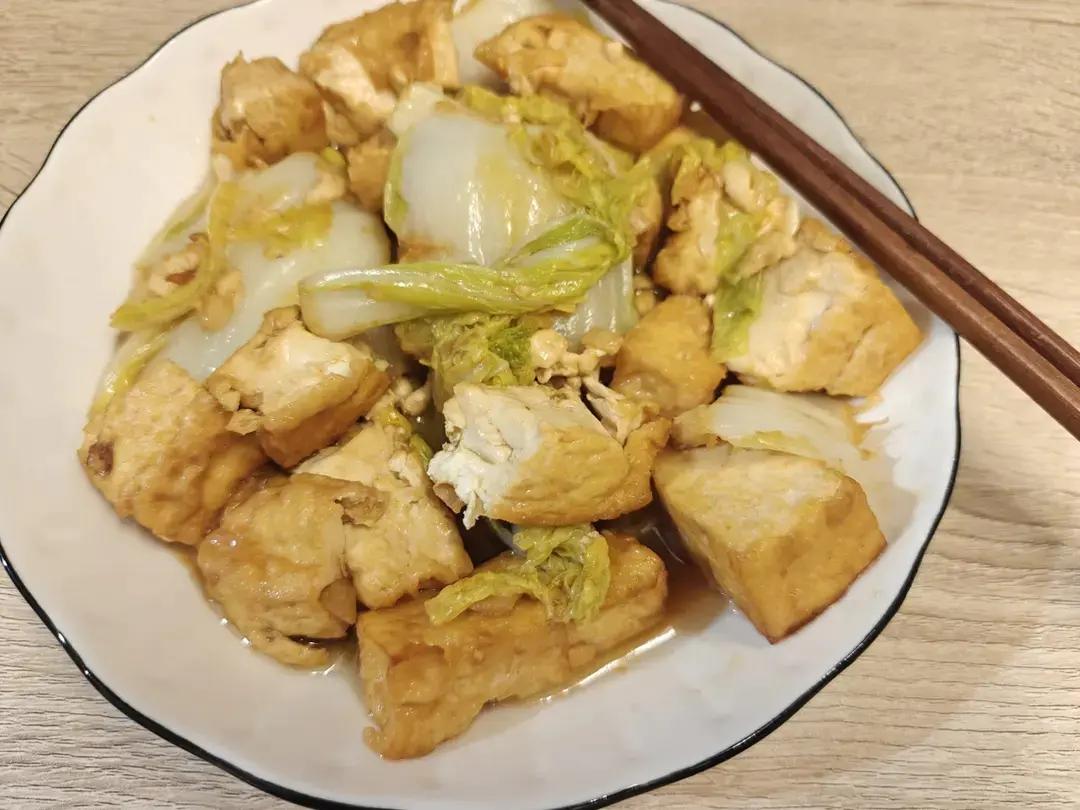 娃娃菜炖豆腐