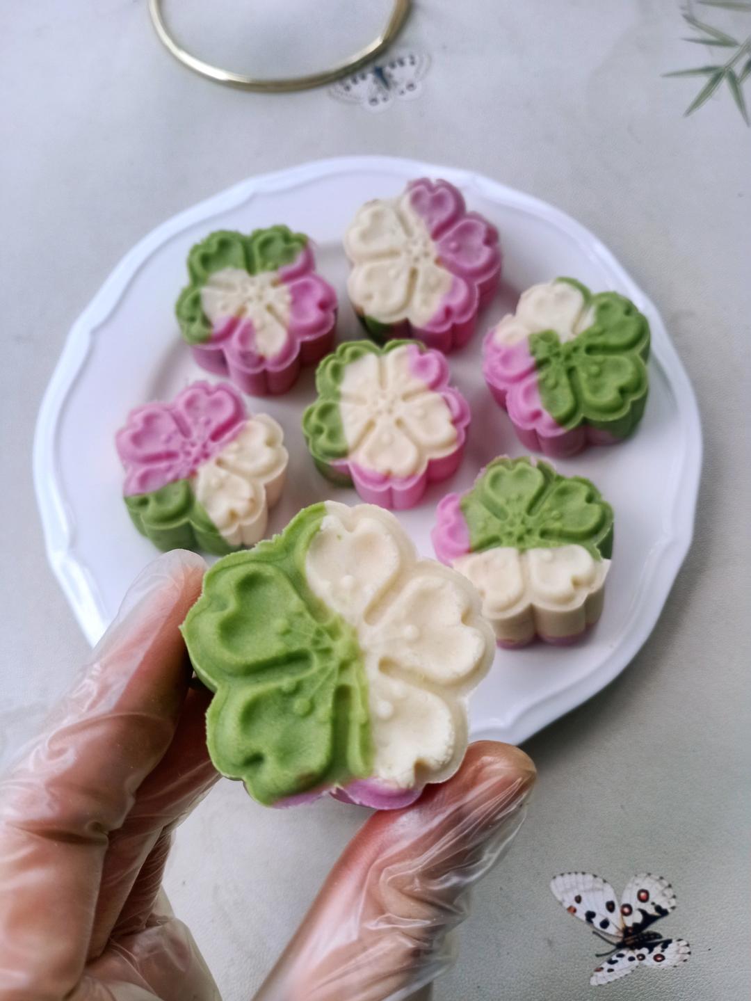 春天的颜色——复刻《红楼梦》枣泥山药糕