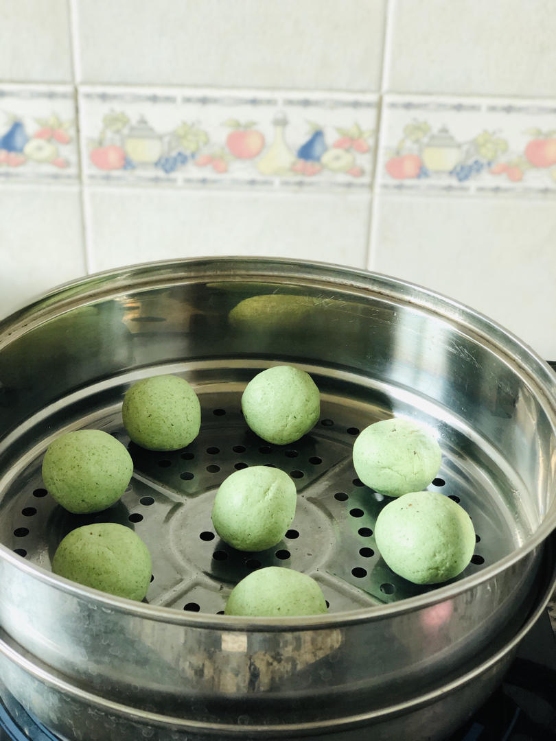 好吃不粘牙的青团（鼠麴草版）