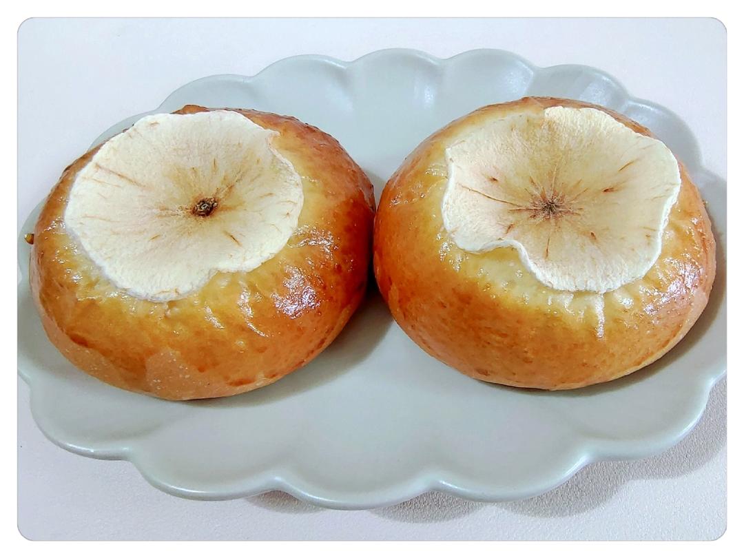 🍎日式苹果面包|高颜值|酸酸甜甜|松软好吃