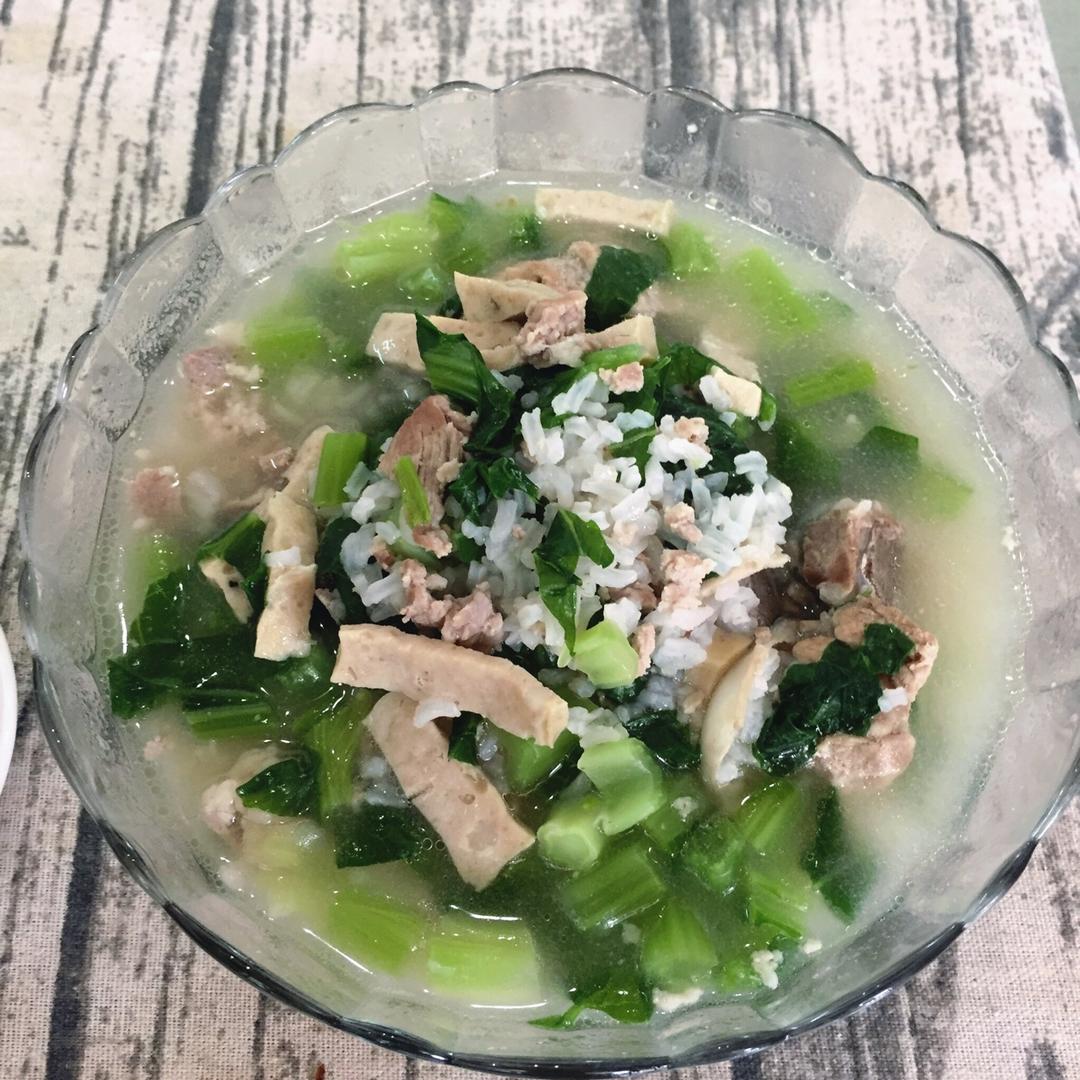 20分钟快速版潮汕春菜粥