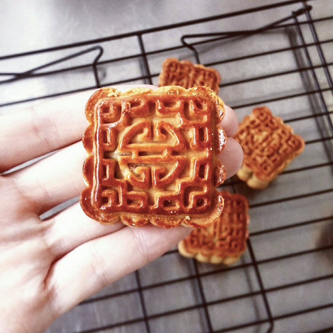 广式五仁月饼（自制五仁馅）
