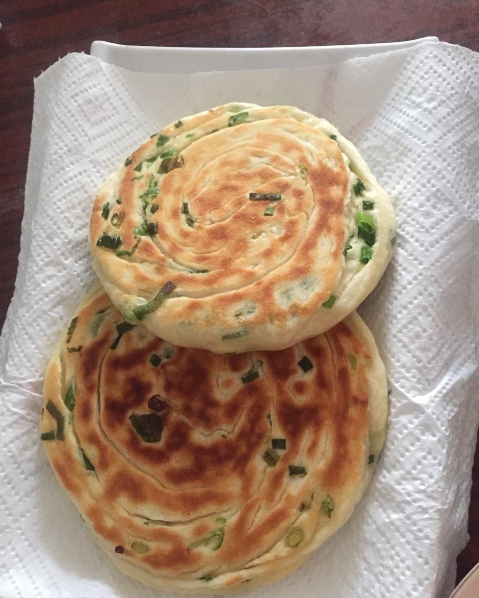 发面葱油酥饼