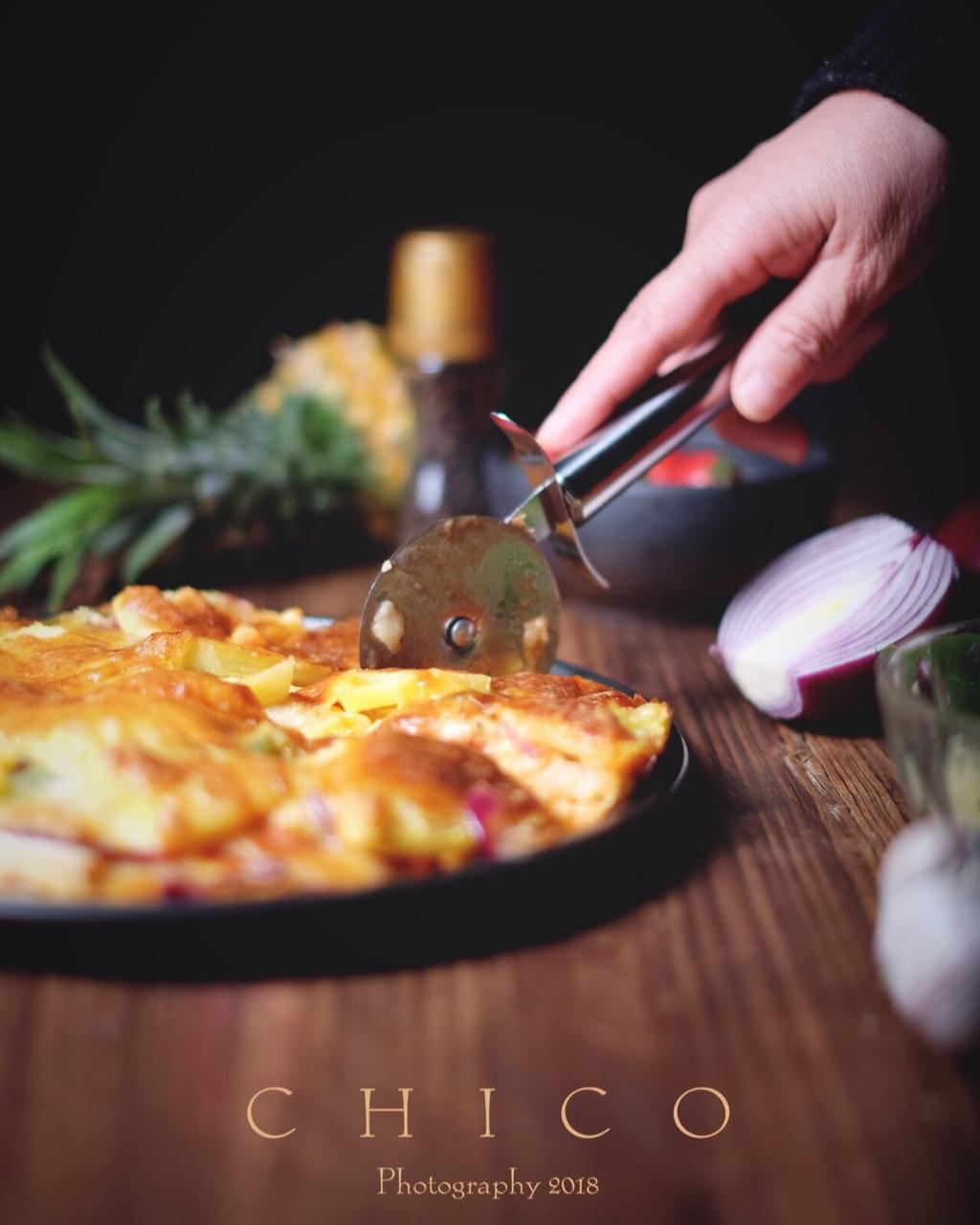 不用酵母的披萨底 No Yeast Pizza Dough