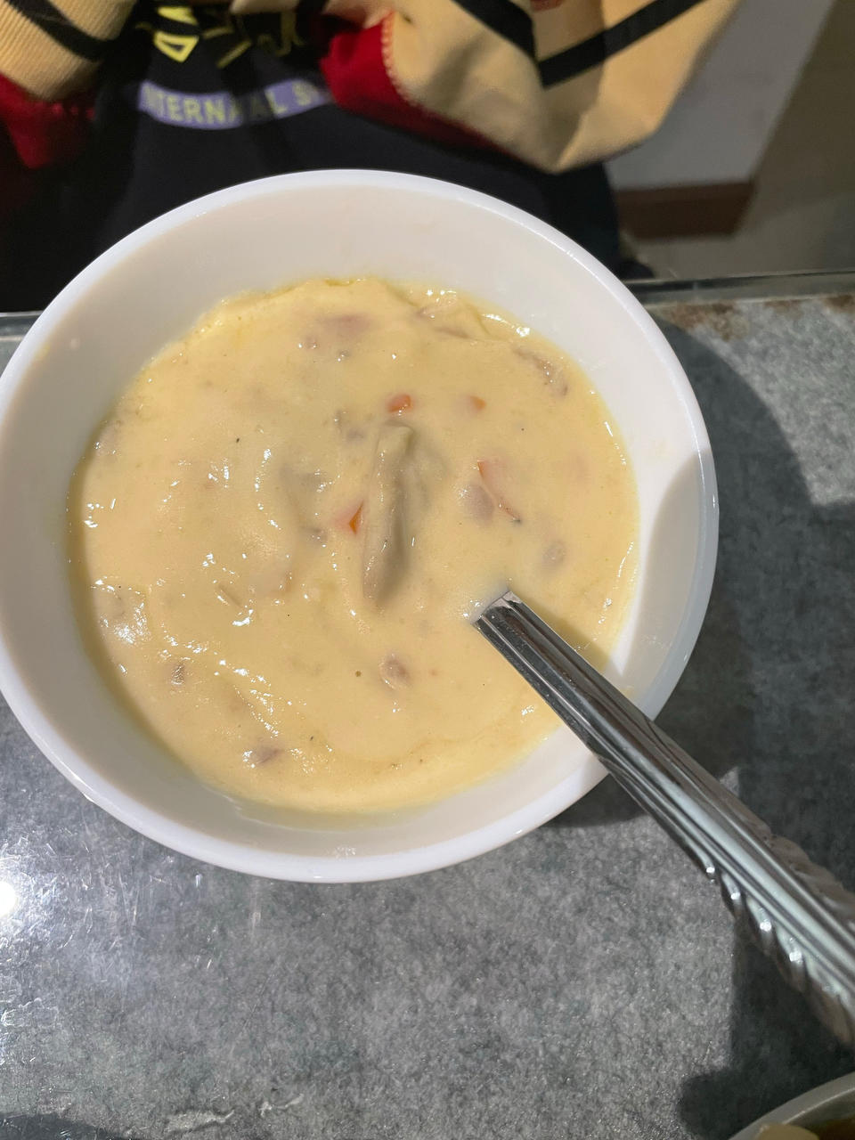 家庭版的奶油蘑菇汤