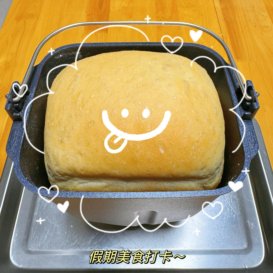 纯奶手撕吐司的做法 步骤1