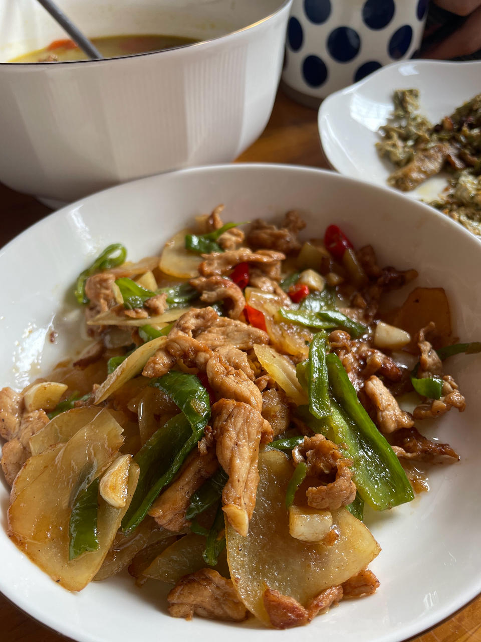 土豆片炒肉