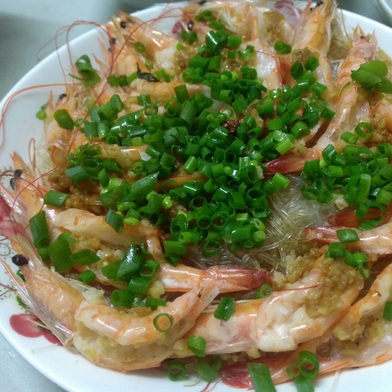 蒜蓉粉丝蒸虾