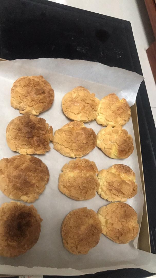 十分美味的酥皮泡芙