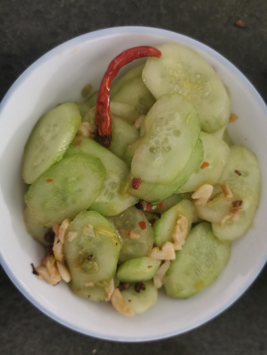 爽口清炒黄瓜片
