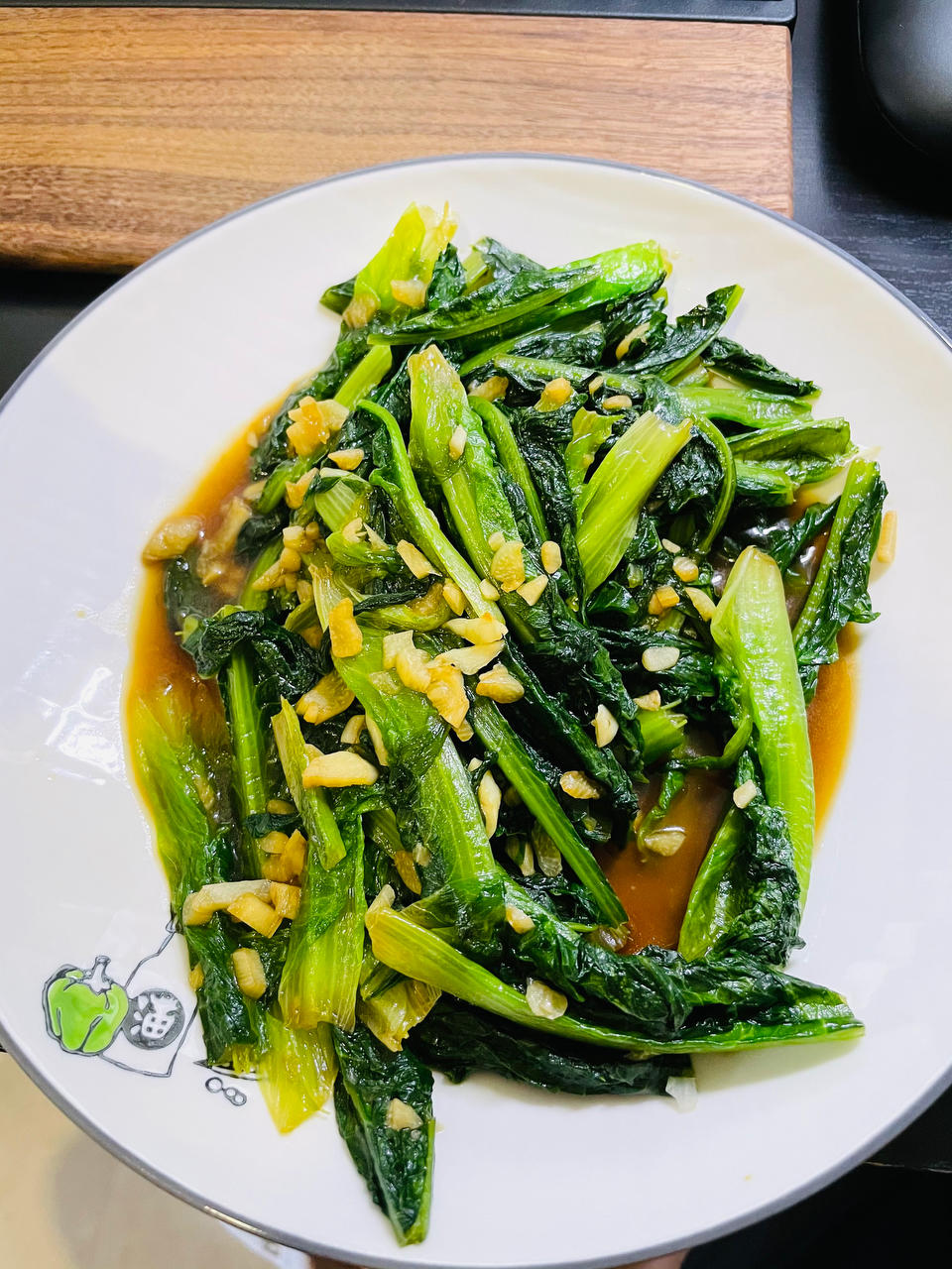 蒜蓉油麦菜（蚝油）