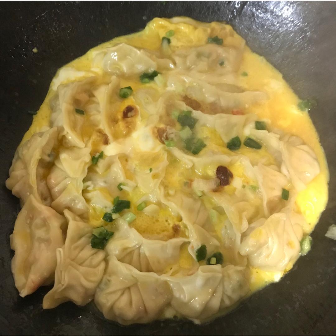 懒人快手抱蛋煎饺