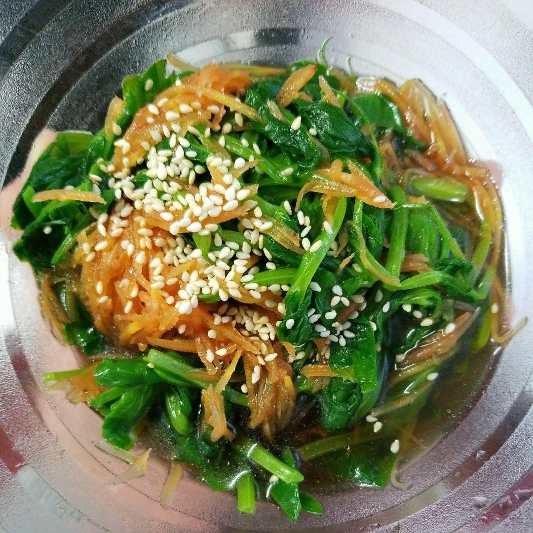 凉拌豌豆尖