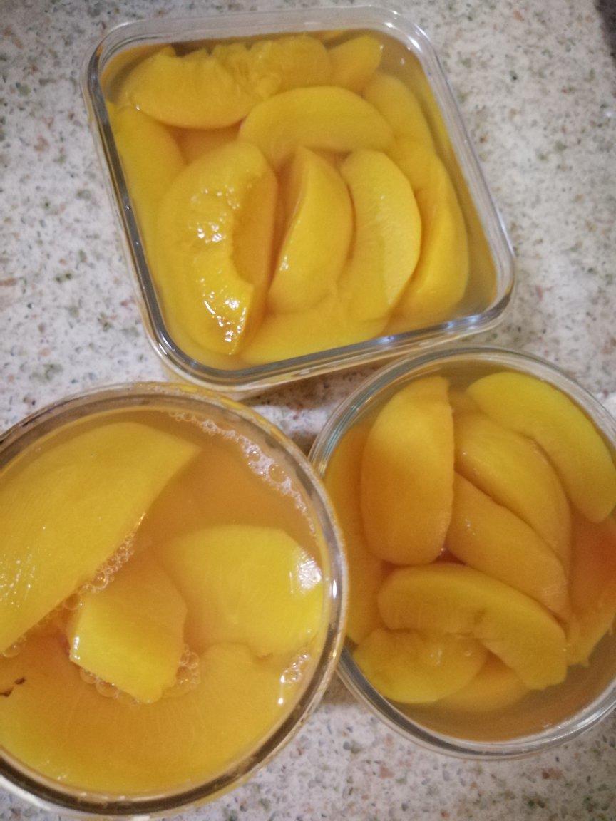 冰糖黄桃罐头（附常温保存方法）