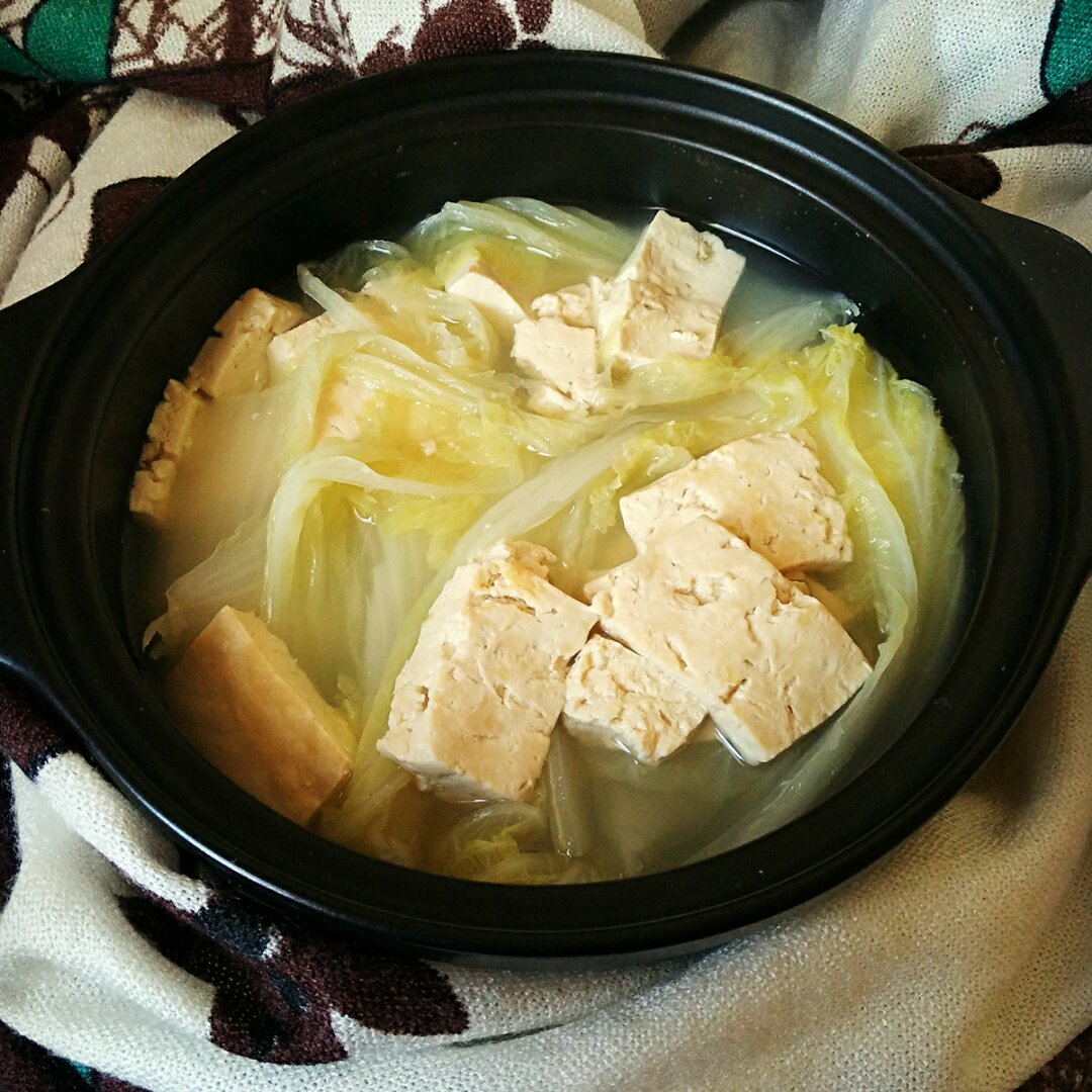 砂锅白菜豆腐