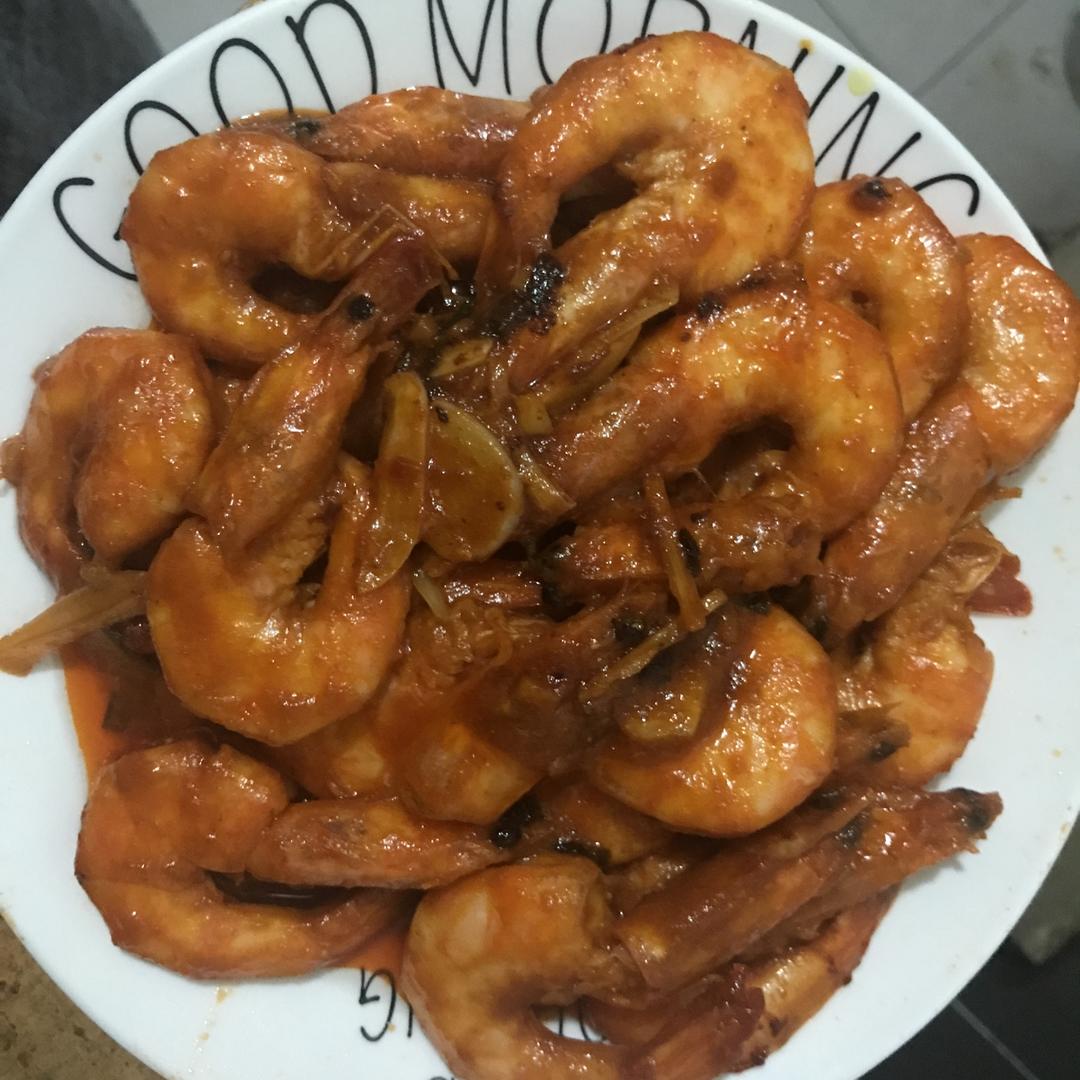 油焖大虾