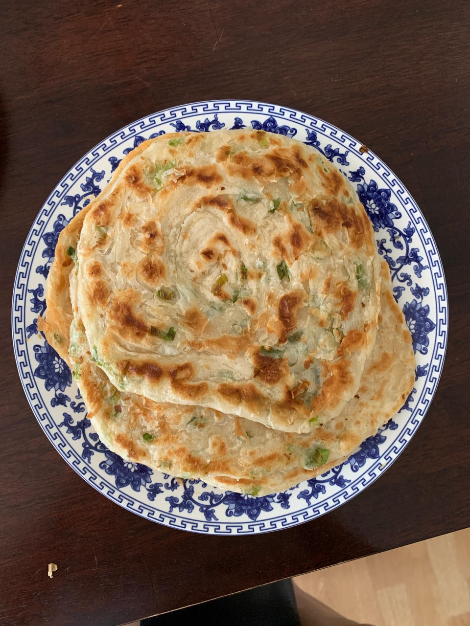 葱香四溢手抓饼