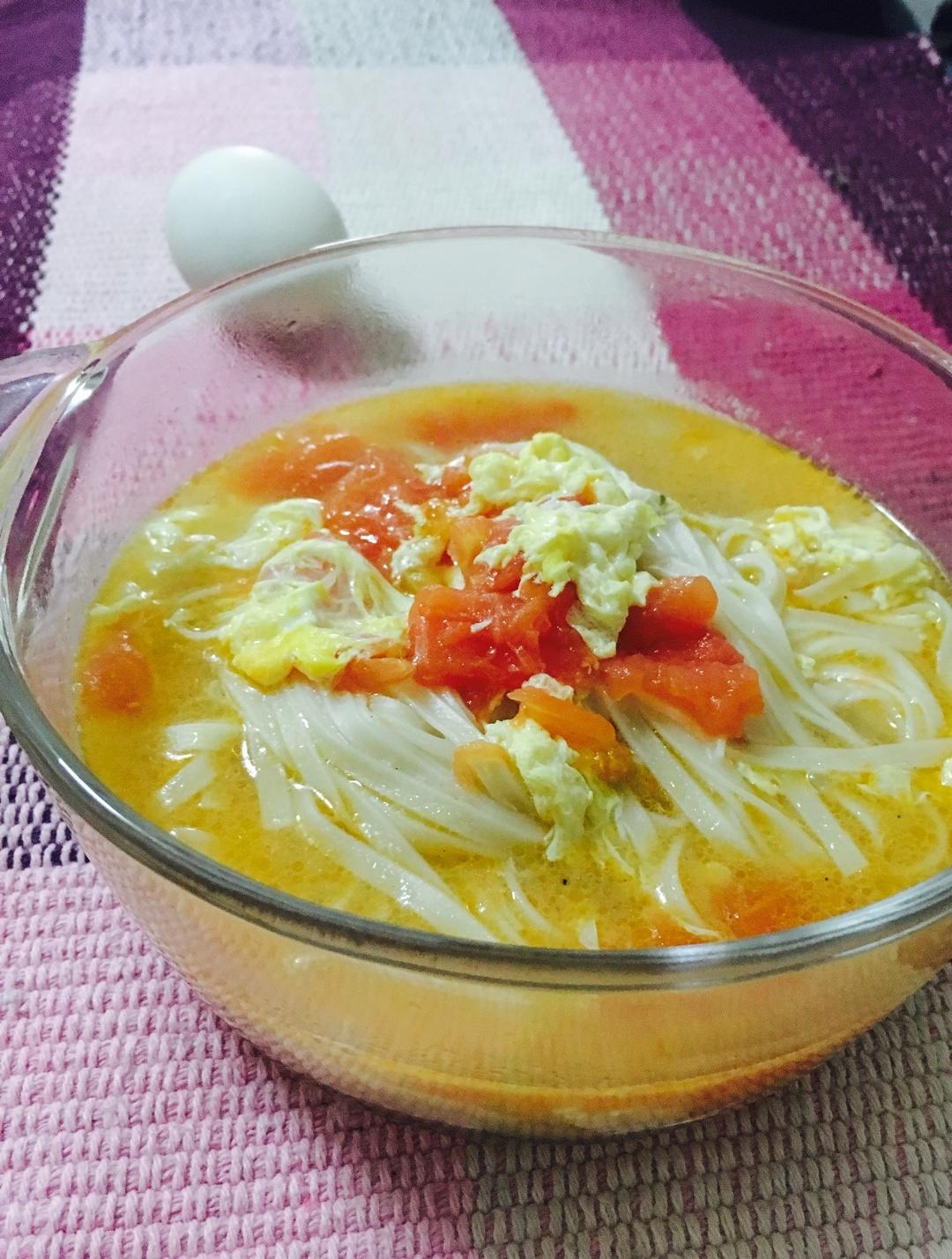 西红柿鸡蛋面