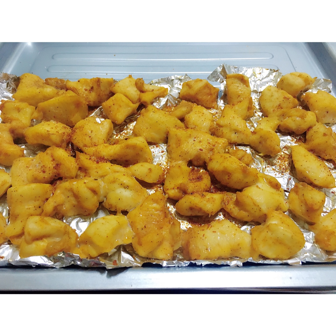 简易烤鸡胸