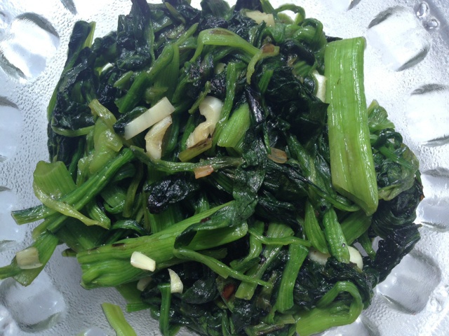 清炒菠菜