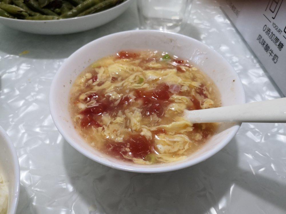 颜值与美味并存的番茄蛋花汤