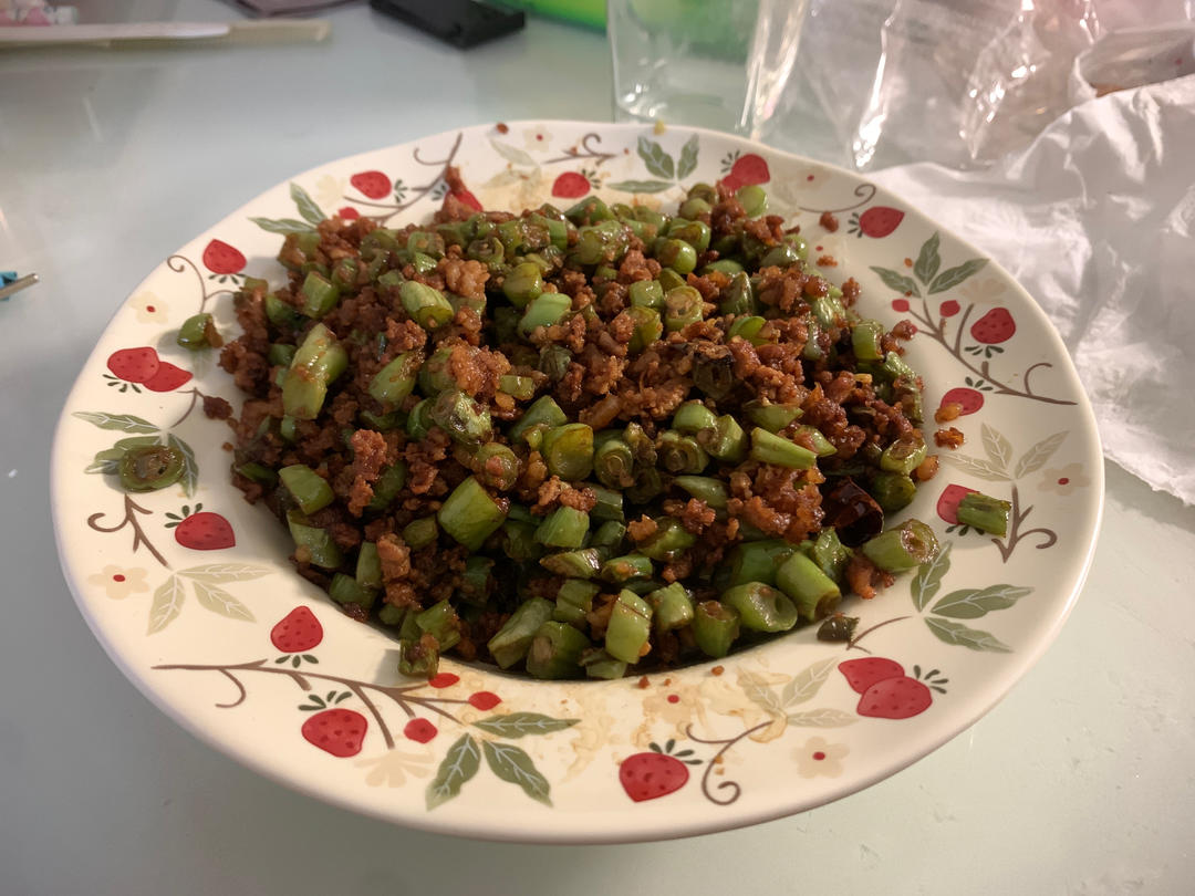肉末四季豆