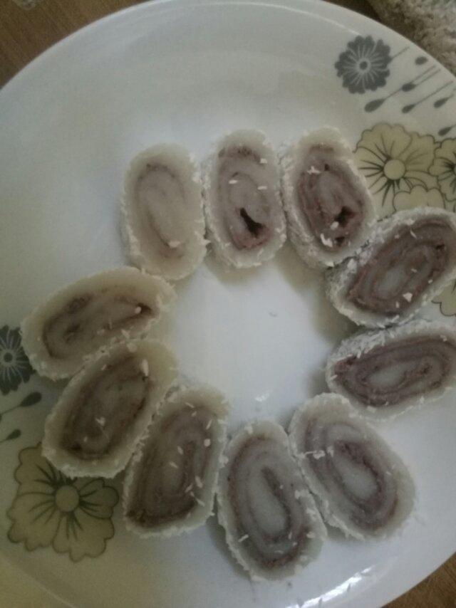 零失败！巨好吃的椰蓉豆沙糯米卷！