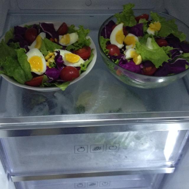 三星全智贤冰箱SmartLogger之蔬菜沙拉的做法