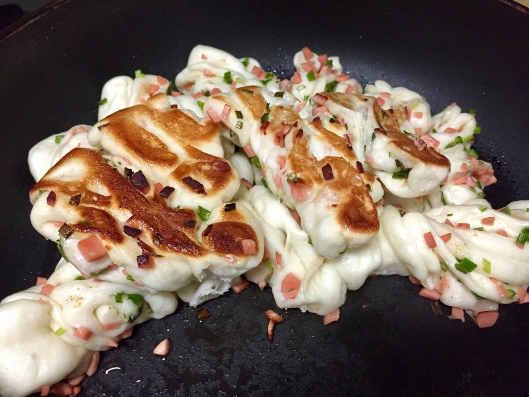 一定要做！—煎卷子【生煎花卷】