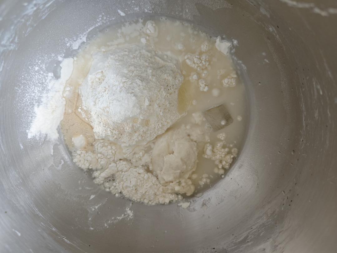 纯奶手撕吐司的做法 步骤1