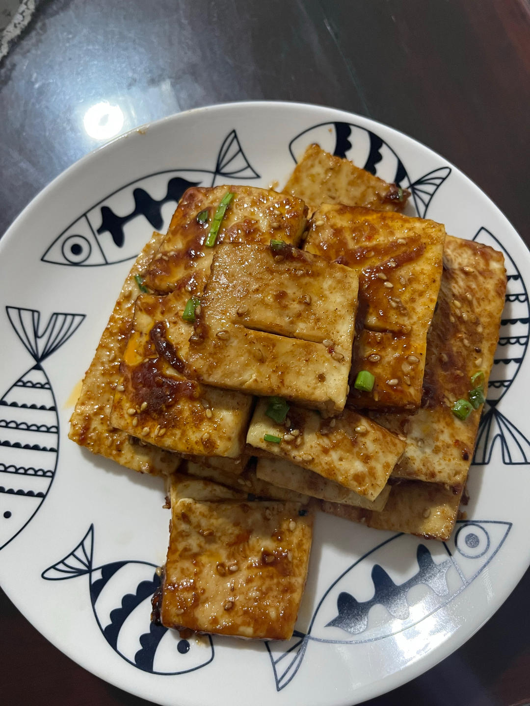 香辣孜然烤豆腐（烤箱版）