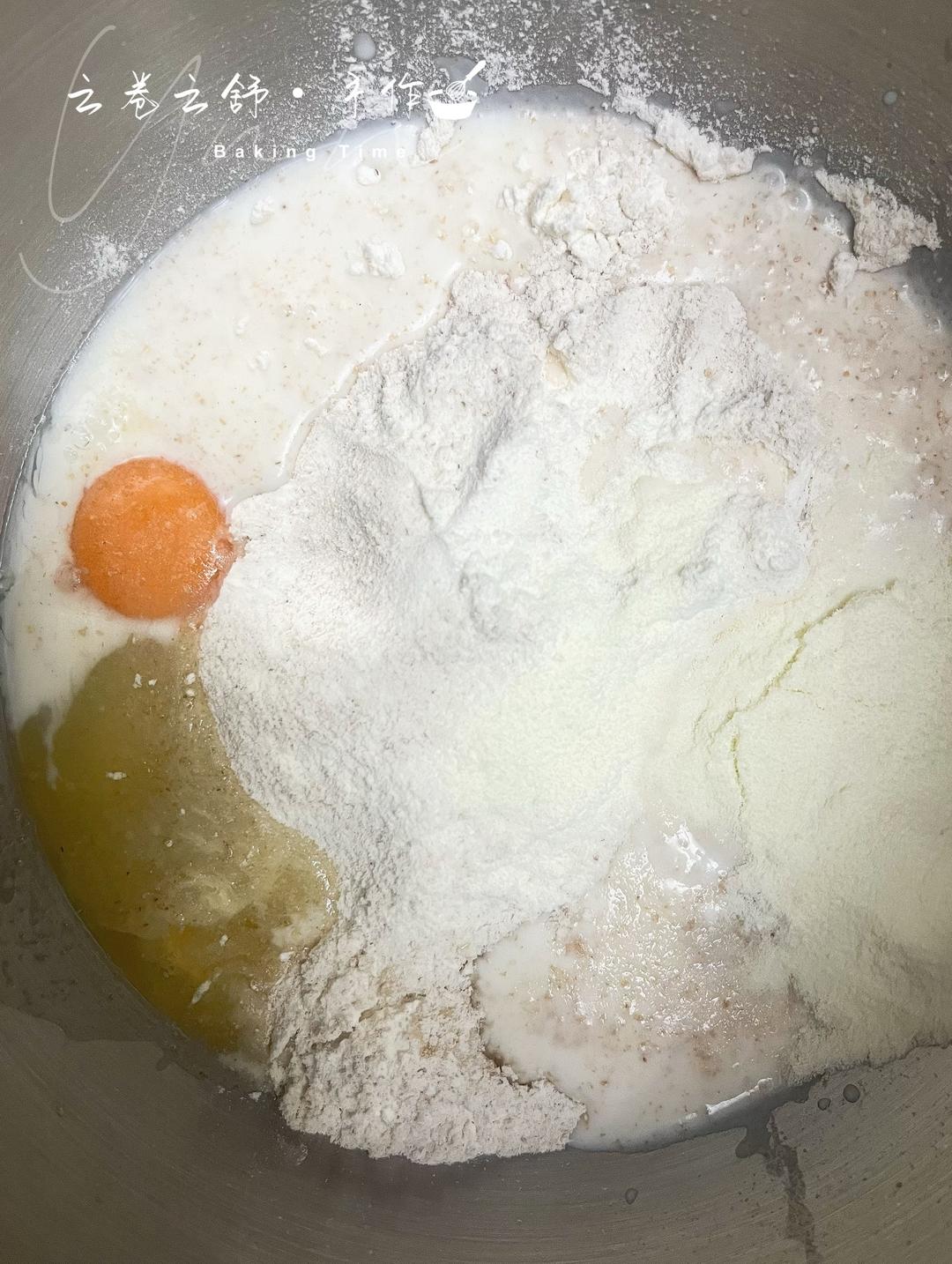 纯奶手撕吐司的做法 步骤1