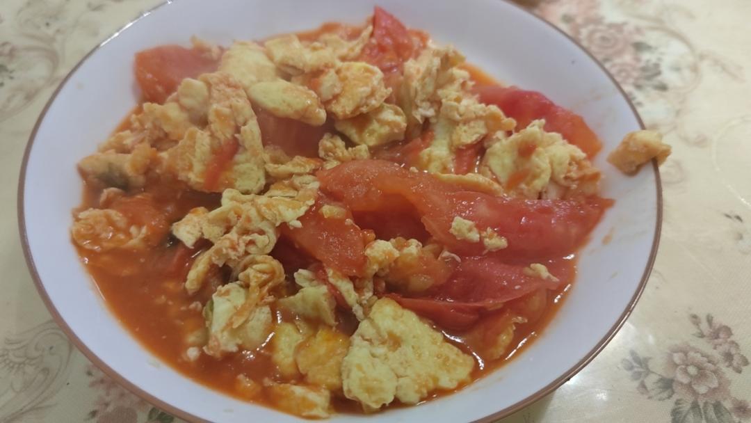 超嫩滑的番茄炒蛋