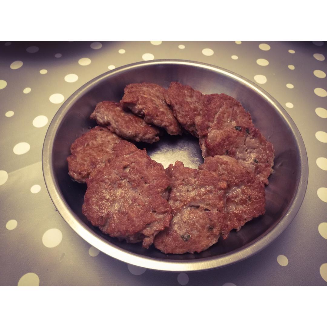 香煎莲藕肉饼
