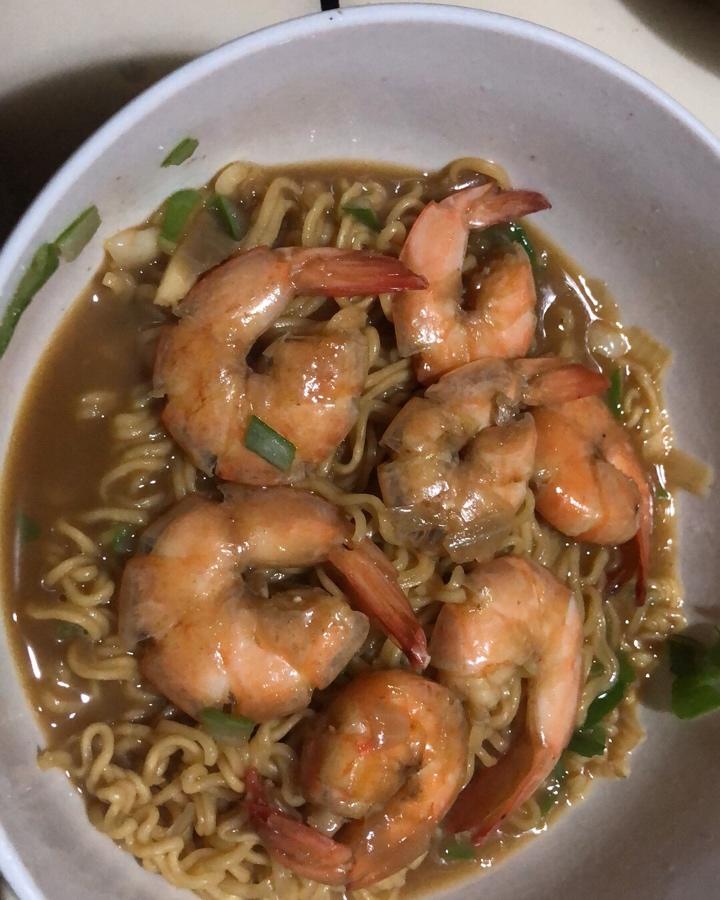 鲜虾面