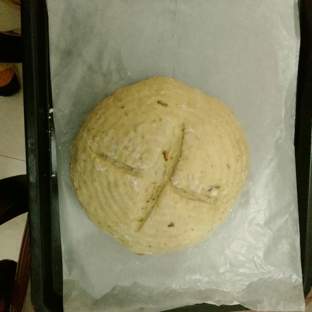 燕麦蜂蜜软欧包～健康美味