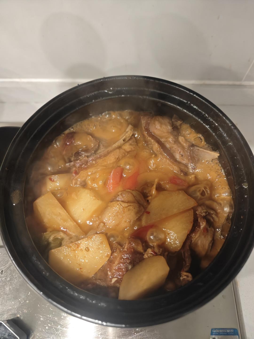 黄焖羊肉（配料简单零基础）